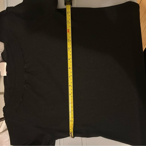 Yoana Baraschi Cashmere Silk Dress size XS Black‎ Satin Flutter Sleeve Dress - Picture 12 of 12